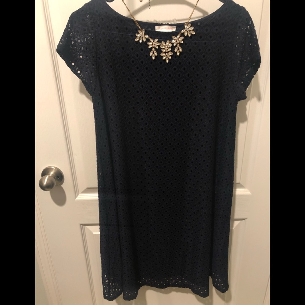 Ingrid & Isabel Dark Navy Maternity Swing Dress